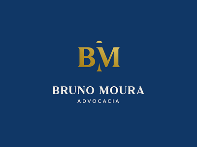 Bruno Moura Advocacia logo brand laywer