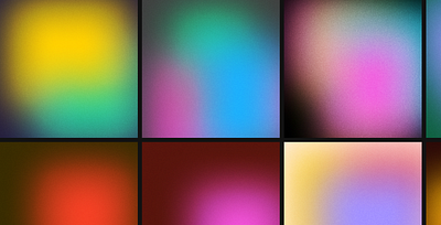 Chromatic Noise: Gradient Pack assets background chromatic colorful design gradient graphic design noise noisy gradient visual design