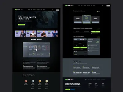 NoPing | Game VPN Landing page community platform crm dashboard crypto dashboard esports app esports dashboard esports website fanbase app fanbase platform fandom platform game marketplace game platform gaming app gaming dashboard gaming website influencer marketing platform p2p marketplace saas dashboard saas website web3 gaming