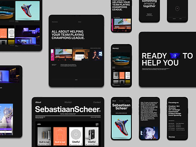 sebastiaanscheer.com branding graphic design logo ui