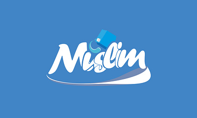 Muslim Milk Logo animation branding design graphic design illustration log ty typography ux vector