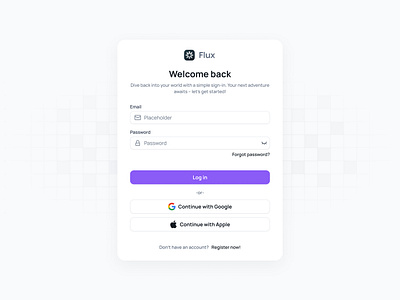 Log in page - SaaS UI authentication authentication page ui authentication ui beyond ui design design system figma free ui kit homepage ui log in log in ui sign in sign up ui