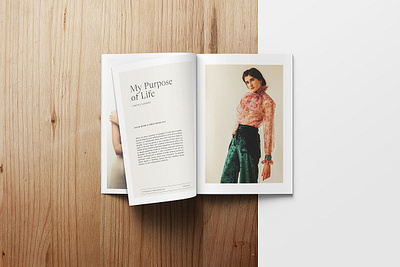 Magazine Mockup a4 a4 magazine a4 template book canva template canva workbook catalog cover ebook magazine mockup minimal mockup paper portfolio presentation product psd top view