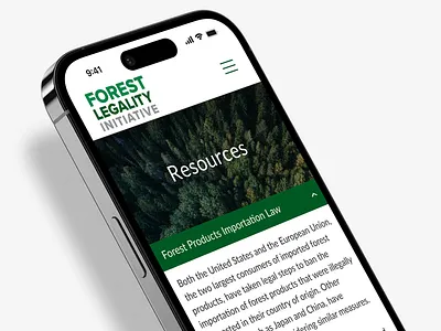 Mobile Menu UI for Eco Non-profit Client adaptive animation dropdown hero interaction map menu mobile navigation