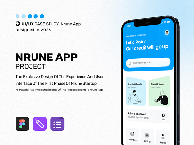 Nrune App ( case study ) app case study product product design ui user flow ux web