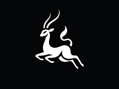 GAZELLE africa branding design gazelle graphic design icon identity illustration jungle leo logo marks safari symbol ui