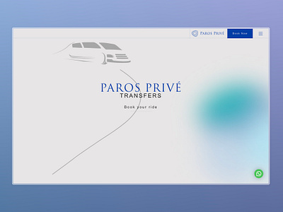 Paros Prive Website Home animation design greece illustration minimal ui web website