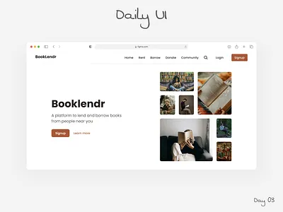 Daily UI: day 03 bentobox dailyui figma landingpage ui webui