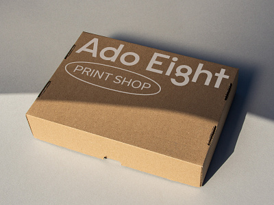 Ado Eight - Packaging and Print box boxdesign branding logodesign packaging printshop tagdesign
