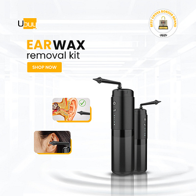 Ear wax removal kit - Product design. product design