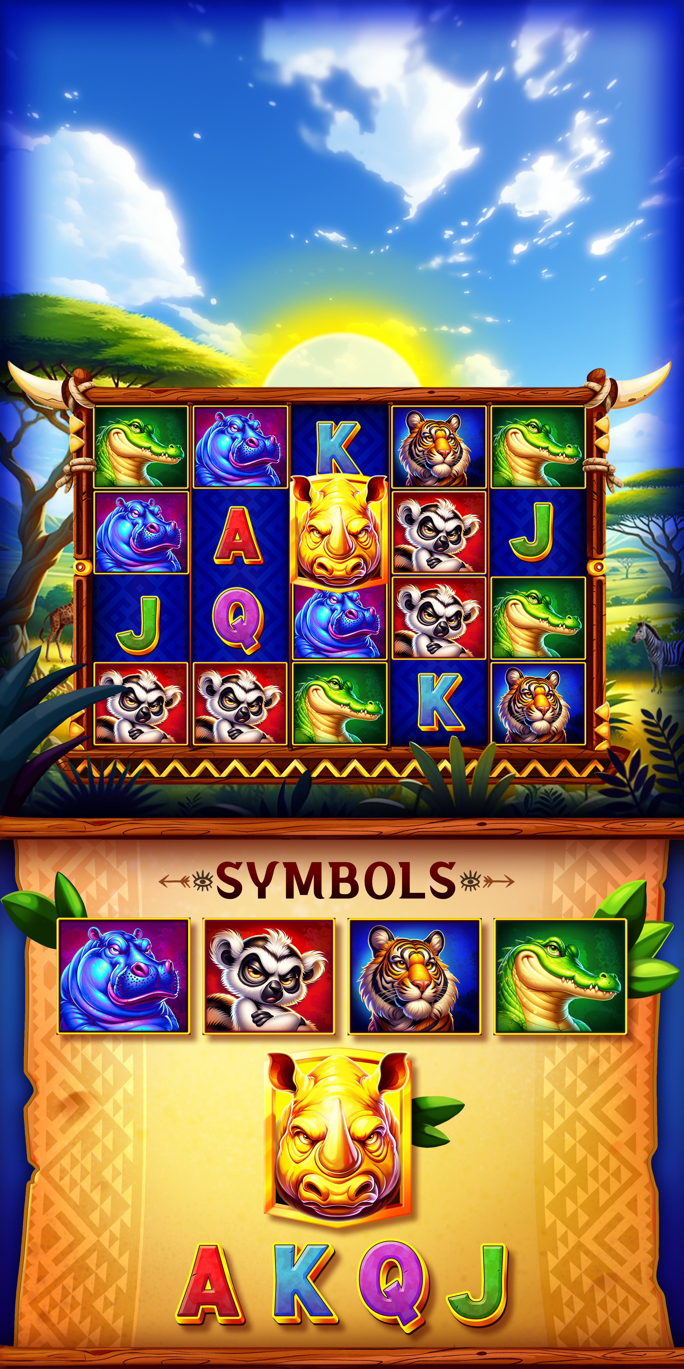 Sahara Animals adobe photoshop casualgame character design design digitalart game gameart illustration