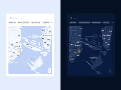 Hotel Finder Map View app booking design filters hotels interface map ui ux web