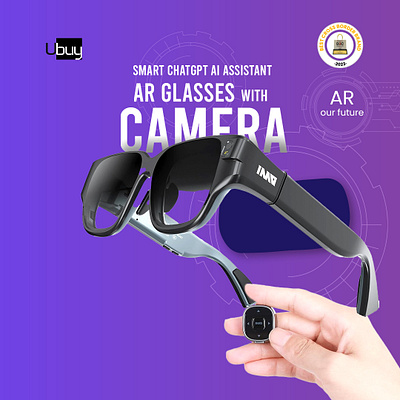 AR glasses with camera - product design product design