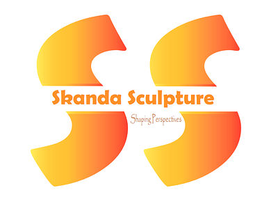 Skanda Sculpture - Logo_1 3d branding graphic design logo