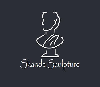 Skanda Sculpture - Logo_2 animation branding graphic design logo