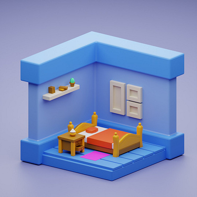 small 3D Bedroom
