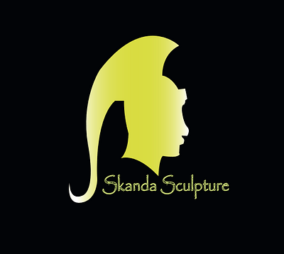 Skanda Sculpture - Logo_3 3d animation branding graphic design logo