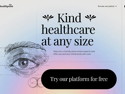 Medtech: Landing page branding framer gradients health healthcare home page landing landing page medtech uidesign web web design