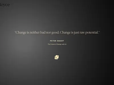 Roll-a-Quote animation design graphic design typography