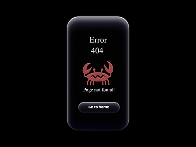 Daily UI Challenge #008 - 404 Page Design 404 challenge daily ui daily ui challenge error error 404 graphic design interface ui