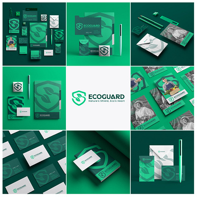 Logo Design for company EcoGuard. 3d animation brand identity branding branding design design graphic design illustration logo logodesign logos logotype motion graphics ui