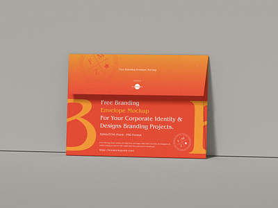 Free Branding Envelope Mockup envelope mockup