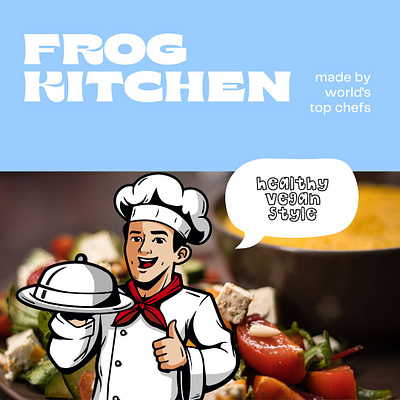 Intagram Content - Frog Kitchen - Food and Beverage Company branding content fnb graphic design instagram kitchen