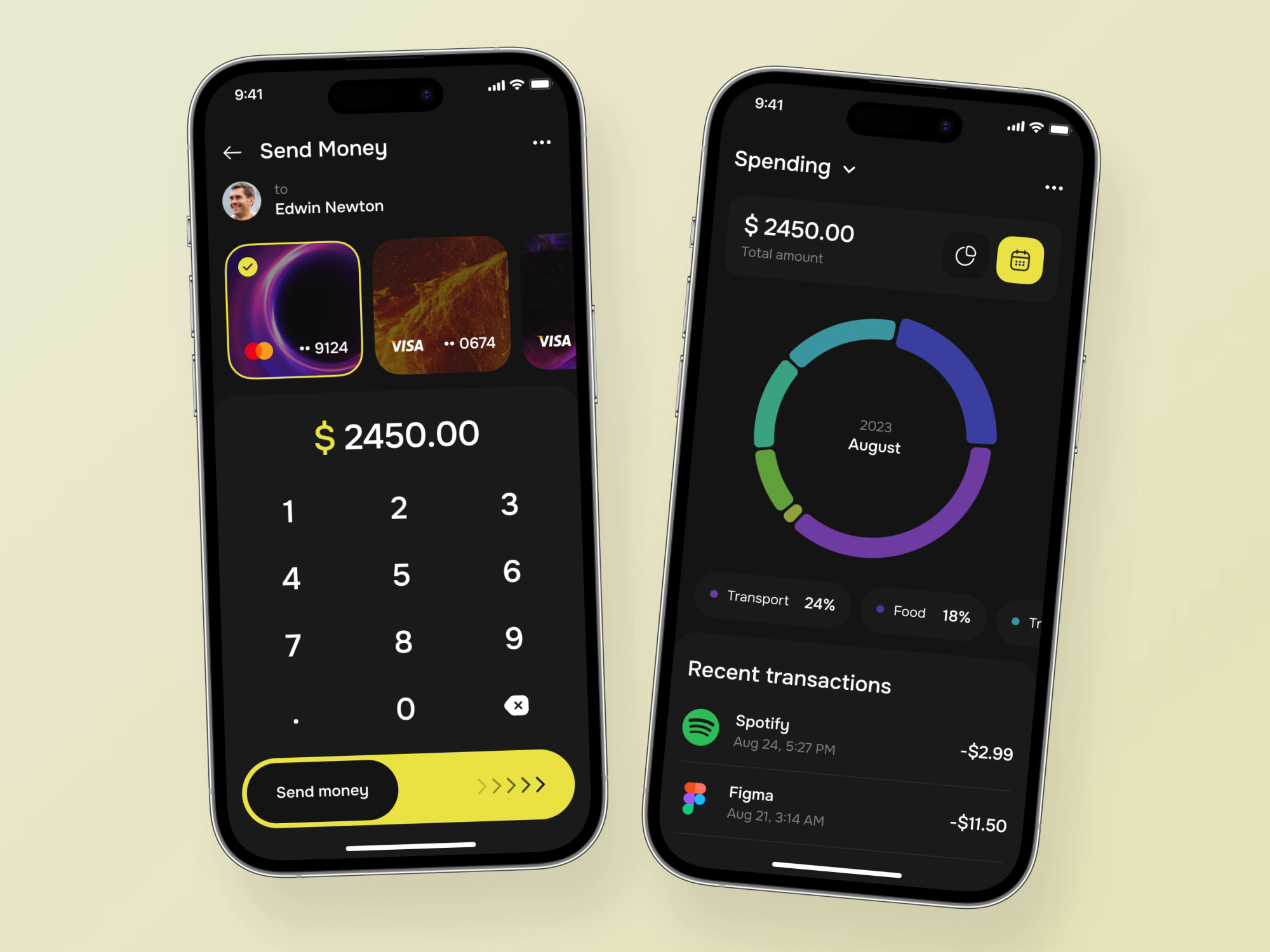 Example of Mobile App UI/UX Design Services