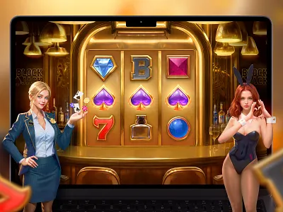 Block Jack: Casino Slot 2d casino block jack branding casino casino casino app casino art casino games casino logo casino slot gambling gambling slot illustrations casino live casino live slots online casino slots design sport betting table games web casino web slots