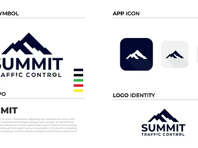 Introducing a cutting-edge geometric logo design branding cool creative design geometry graphic design logo modern mountain presentation professional simple summit vector