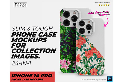Phone Case Mockups for making Collection Images bettermockups case mockup case mockups casestry creative ads digital marketing iphone 15 iphone 15 case mockup iphone case mockup phone case mockup photoshop template pod printful mockup printify slim snap sublimation tough