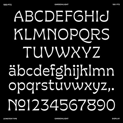 Gardein New Font branding design font graphic design letters lockup type type design typography
