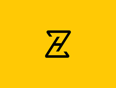 ZH LOGO 3d branding clothing creative design digital fiverr seller graphic design icon logo logo design marketing minimalist modern social media trading ui website zh zh logo
