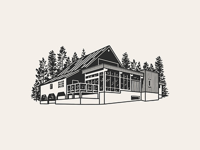 Farmstrong Cider architectural architecture branding brewery building canada cider cidery farm farmhouse forest house
