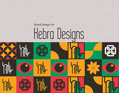 Brand Design For Kebra Designs adobe illustrator branding ethiopia graphics designer graphic design habesha habesha logo logo tesfa