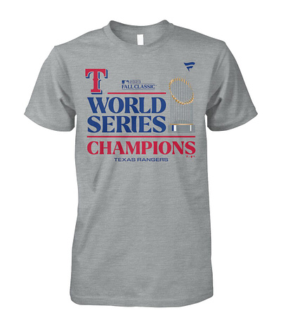 Texas Rangers 2023 World Series Champions Locker Room Shirt