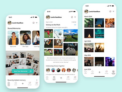 Memory UI Design designs, themes, templates and downloadable graphic ...