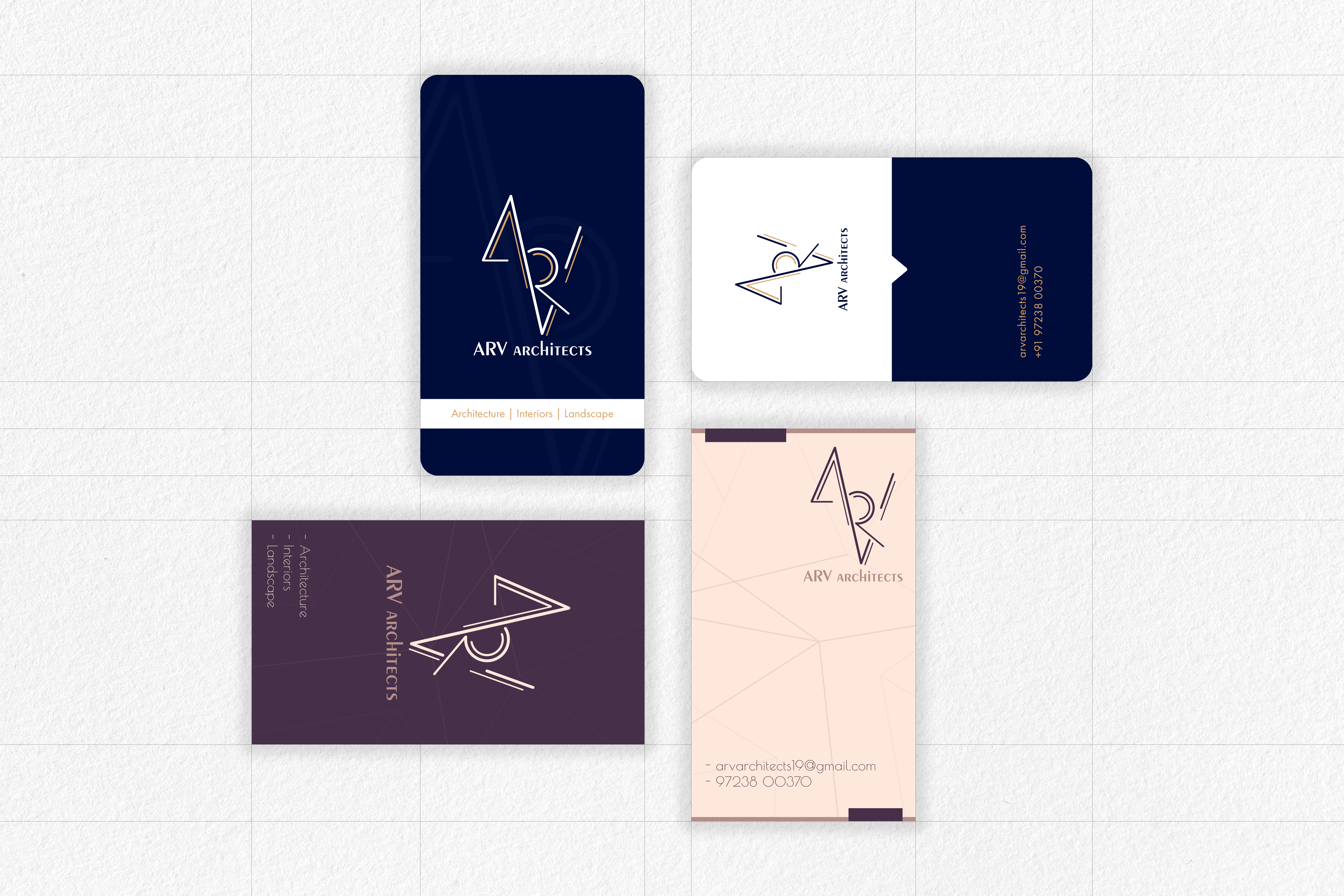 Architect Vertical Business Card banner ads brand branding business card corporate design creative design graphic design illustration logo social media design thekishanmodi ui visiting card