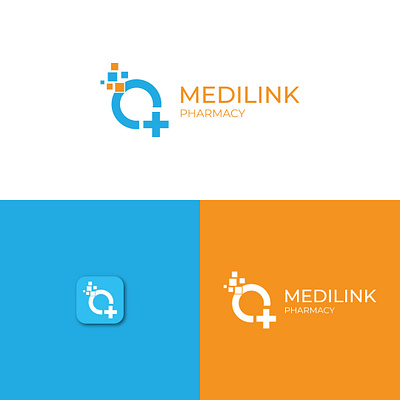 Medi-Logo design doctor health logo healthcare logo logo design medi logo medical pharmecy logo wellness logo