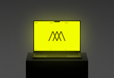 Hello M8 branding glow ui website