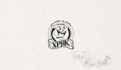 Restaurant logo branding design graphics identity illustration logo typography