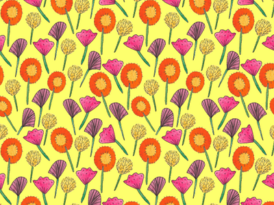 Floral Watercolor Pattern floral illustration pattern watercolor