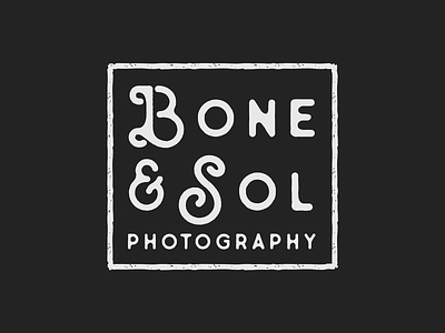 Bone & Sol Alt branding design graphic design identity illustration logo mark photographer photography
