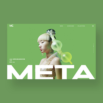 Metaverse Culture Web Ui Landing Shot ai branding design digital art fashion graphic design illustration photography ui ui design ux ux design web design