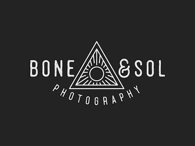 Bone & Sol Alt branding design graphic design identity illustration logo mark photo photographer photography