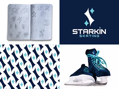 Starkin Skating - Recap brand brand design brand identity branding columbus graphic design hockey ice hockey ice skating logo design ohio skating sport sport design sports sports design star star child starkin visual identity