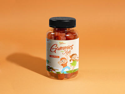 Yeah Gummies adobe illustrator brand identity graphic design logo photoshop