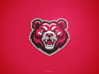 Bears bear branding grizzly logo logotype mascot sport sport logo