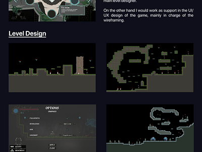 Videogame Project | The Druid branding design game design graphic design level design ui ux videogame