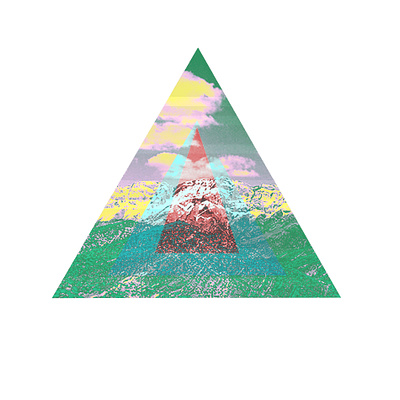 Album Art - Unused - Foothills/Mountains album art digital collage graphic design